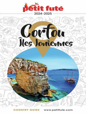cover image of CORFOU--ILES IONIENNES 2024/2025 Petit Futé